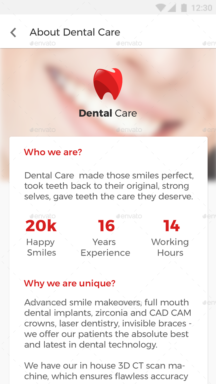 Online Doctor Appointment Booking App UI Kit Dentist Appointment App